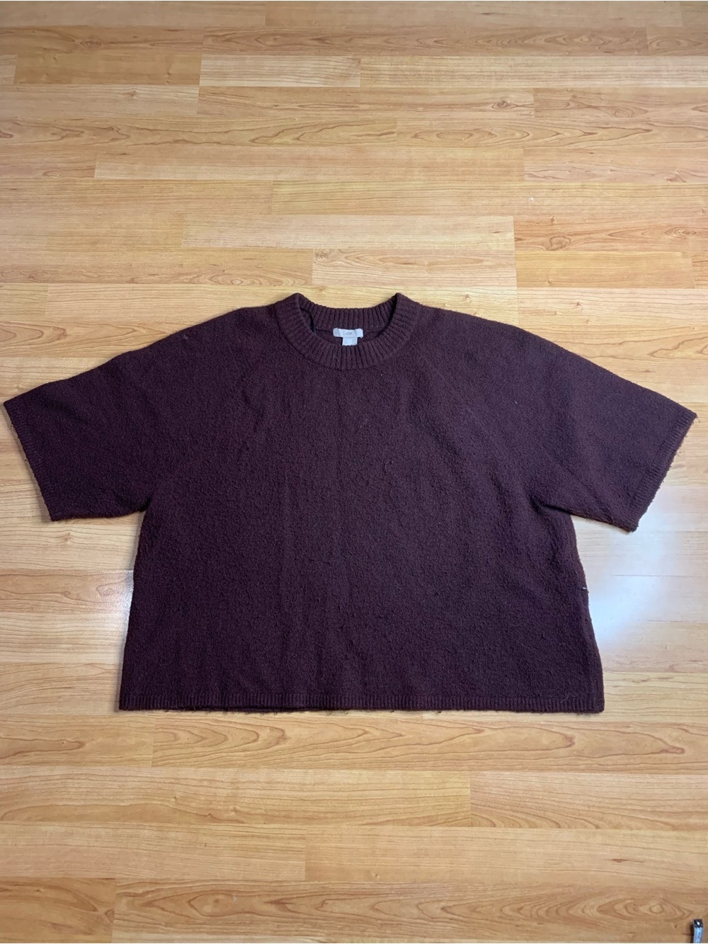 H&M Two-Piece Matching Knit Lounge Set - Dark Brown - Size Medium - Picture 2 of 16